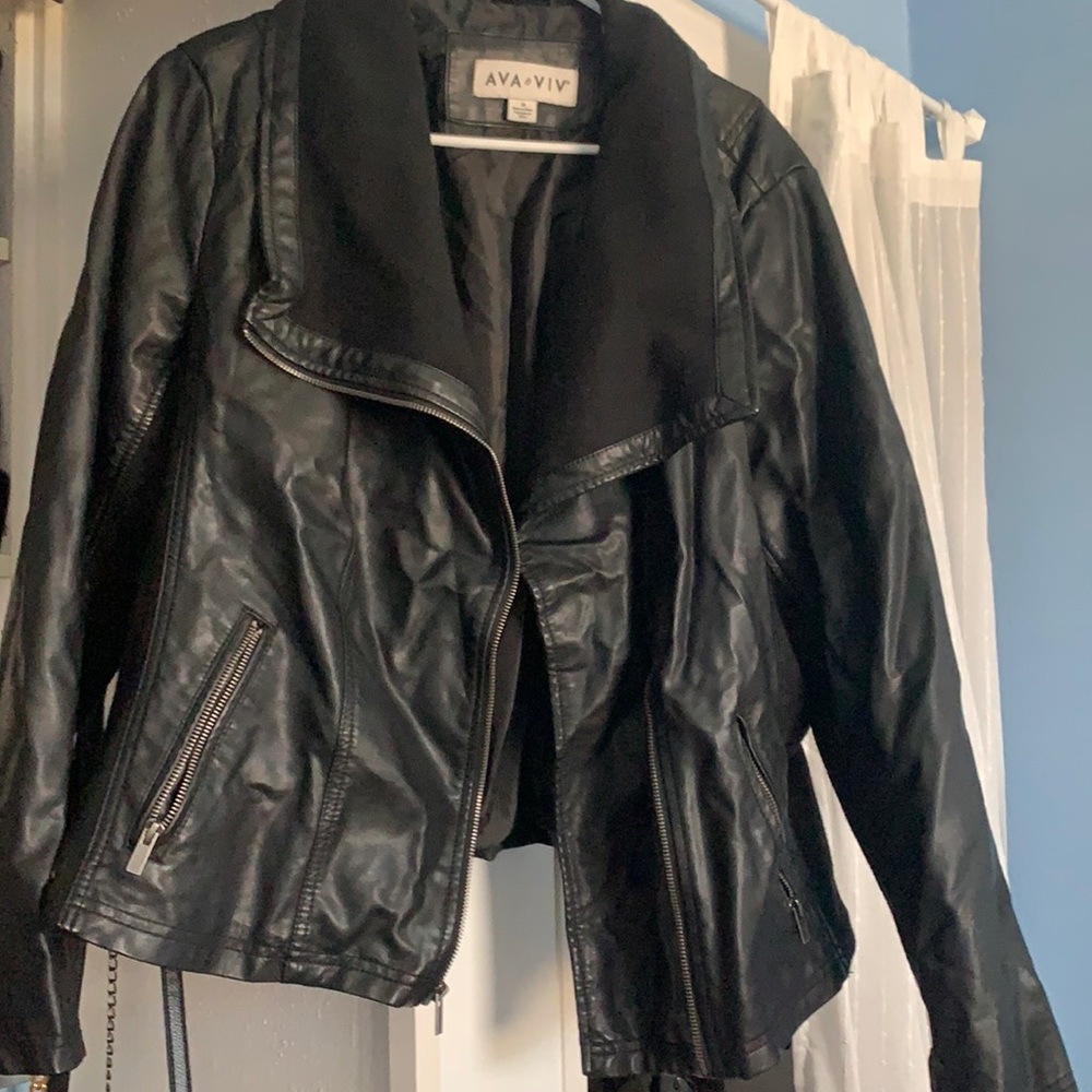Leather jacket